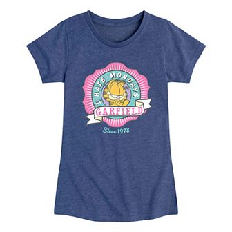 Girls 7-16 Garfield I Hate Mondays Graphic Tee