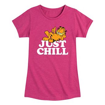 Girls 7-16 Garfield Just Chill Graphic Tee
