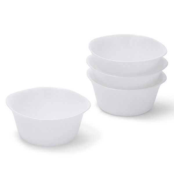 Rubbermaid DuraLite Glass Bakeware, Ramekin Set, 1Cup Ramekins, 4Pack