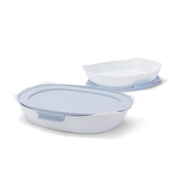 Rubbermaid Duralite Glass Bakeware with Lids, 1 ct - Foods Co.