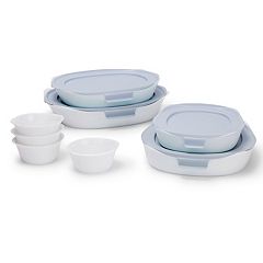 Rubbermaid DuraLite Glass Bakeware 2.5qt Glass Bakeware, Baking Dish, Cake  Pan, or Casserole Dish with Lid