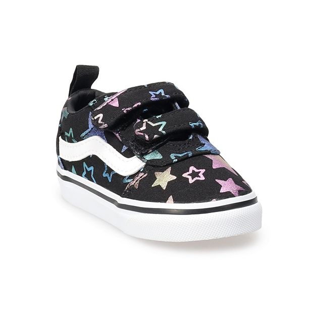 Vans Ward V Foil Stars Baby Toddler Girls Shoes