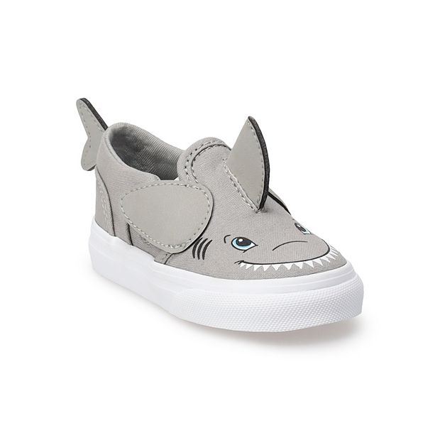 Vans shark cheap shoes toddler