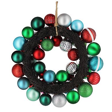 St. Nicholas Square Shatterproof Christmas Ornament Wreath