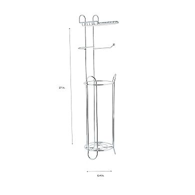 Bath Bliss Royal Toilet Paper Holder and Dispenser