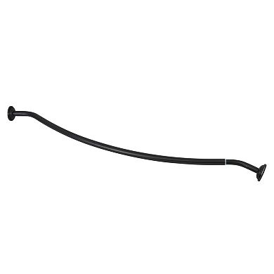 Bath Bliss Curved Shower Rod