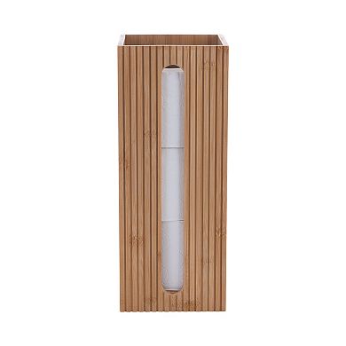 Bath Bliss Square Bamboo Toilet Tissue Reserve