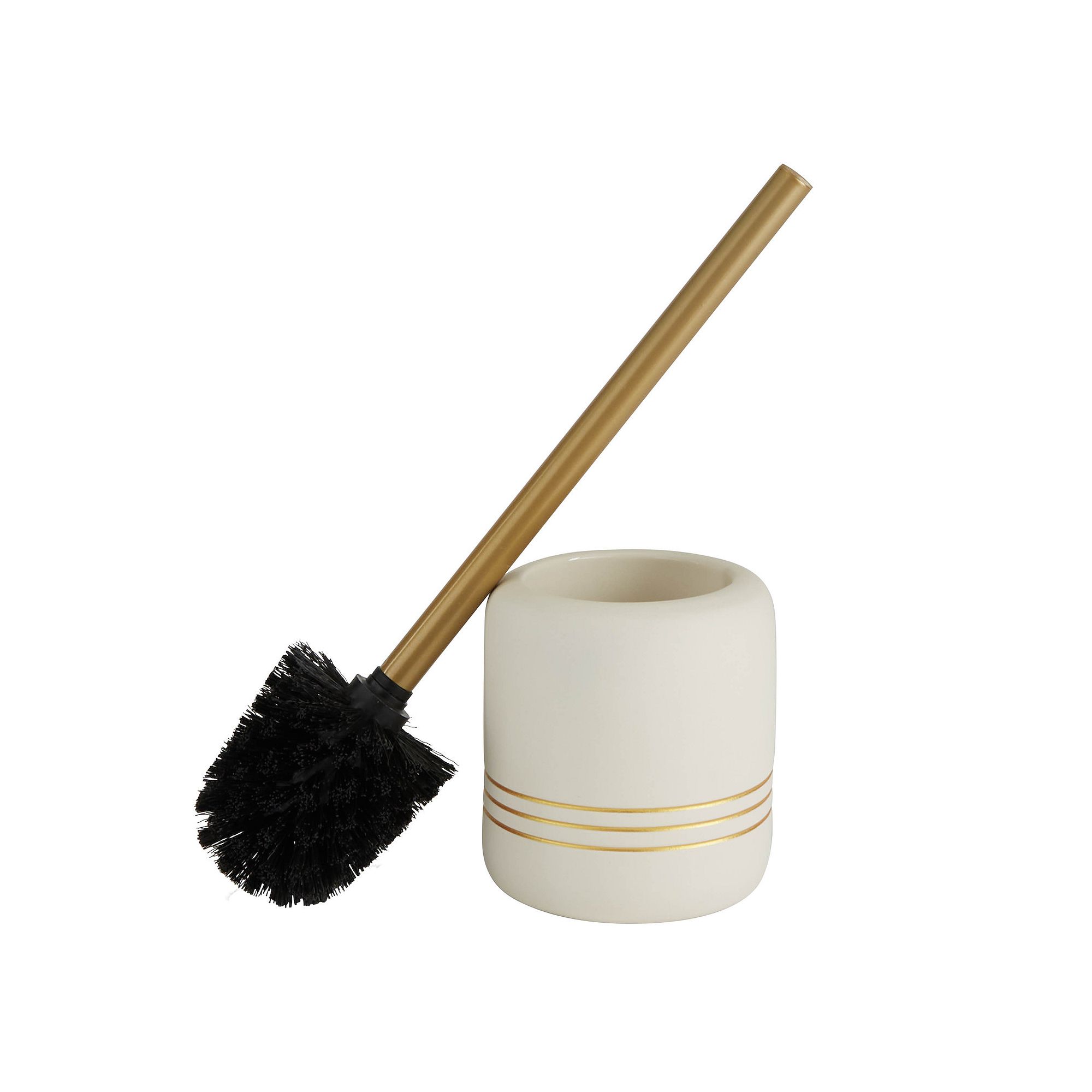 Bath Bliss Ceramic Toilet Brush, Size: TOILET BSH, White