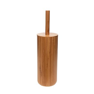 Bath Bliss Rounded Bamboo Toilet Bowl Brush