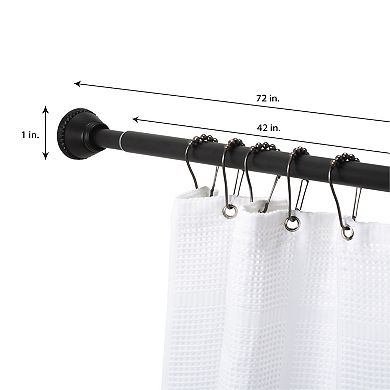 Bath Bliss Decorative Tension Shower Rod