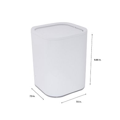 Bath Bliss 8L Acrylic Waste Bin