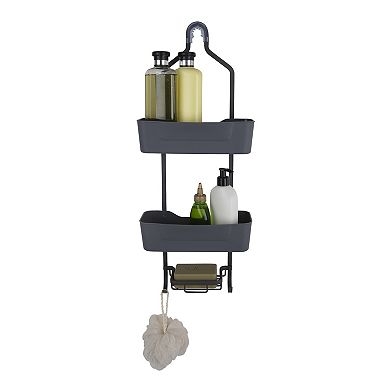 Bath Bliss Aluminum Shower Caddy