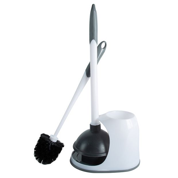 Bath Bliss Plastic Toilet Brush And Holder & Reviews