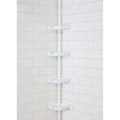 Bath Bliss 4 Tier Corner Shower Organizer