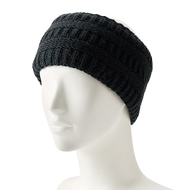 Women's Sonoma Goods For Life Ottoman Stitch Lined Headband