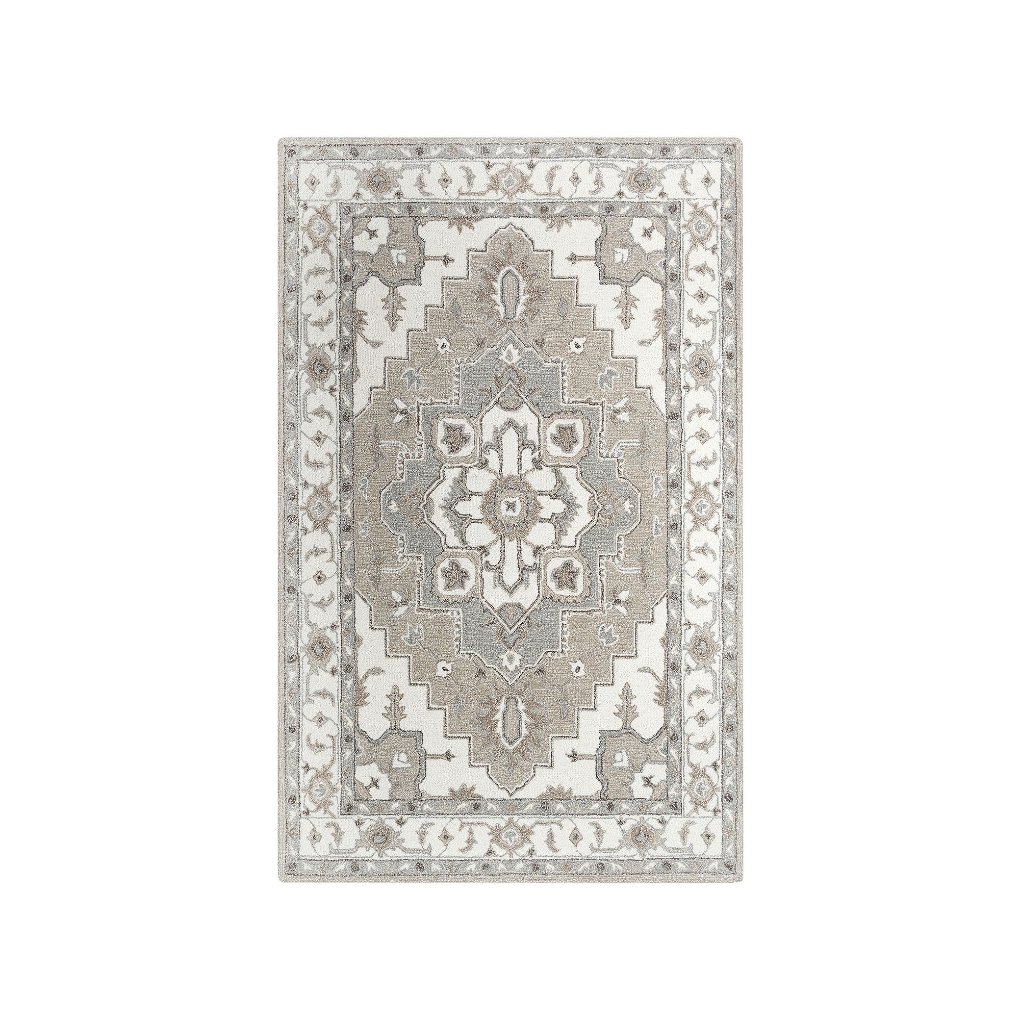 Alora Decor Adalyn Wool Rug, Gray