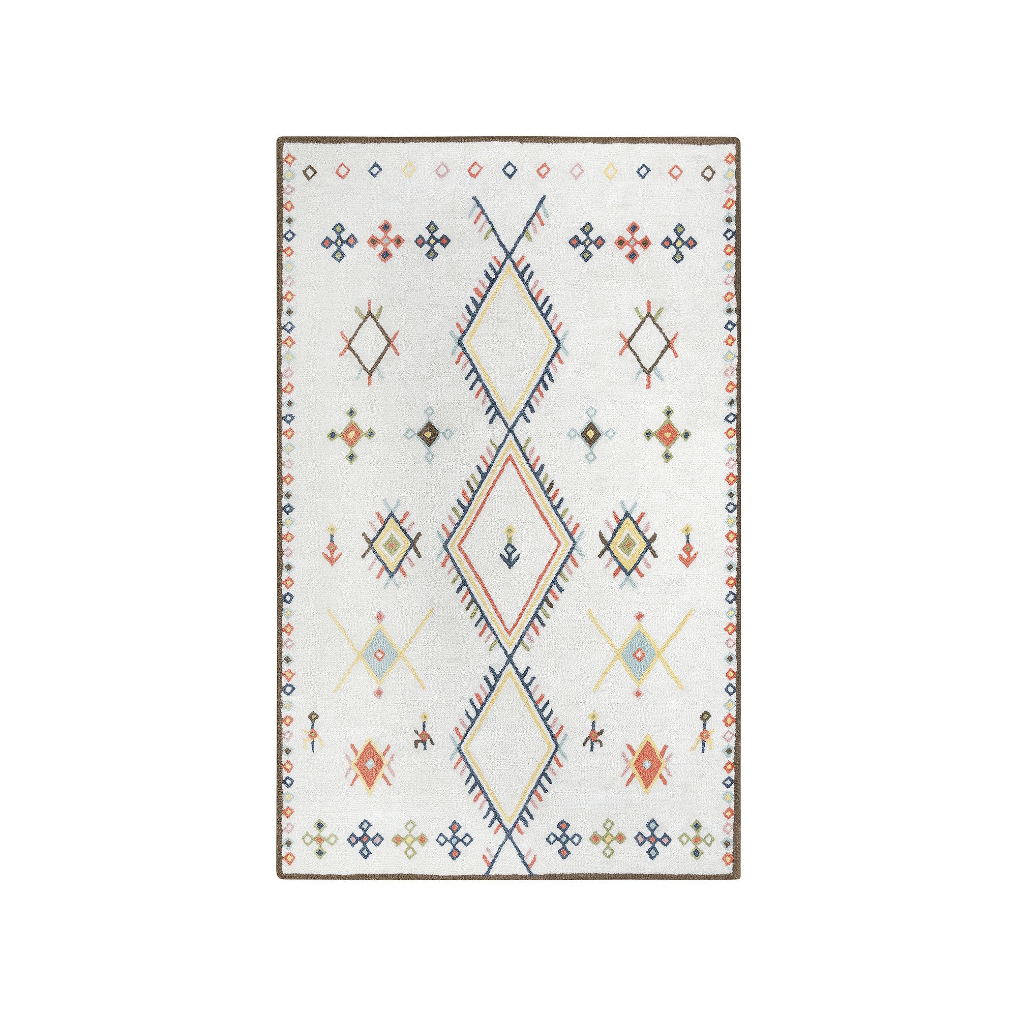 Alora Decor Flora Wool Rug, Ivory