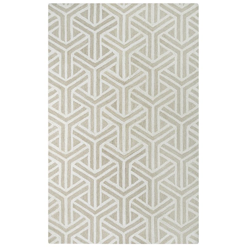 Alora Decor Alyn Wool Rug, Brown, 8X10 Ft