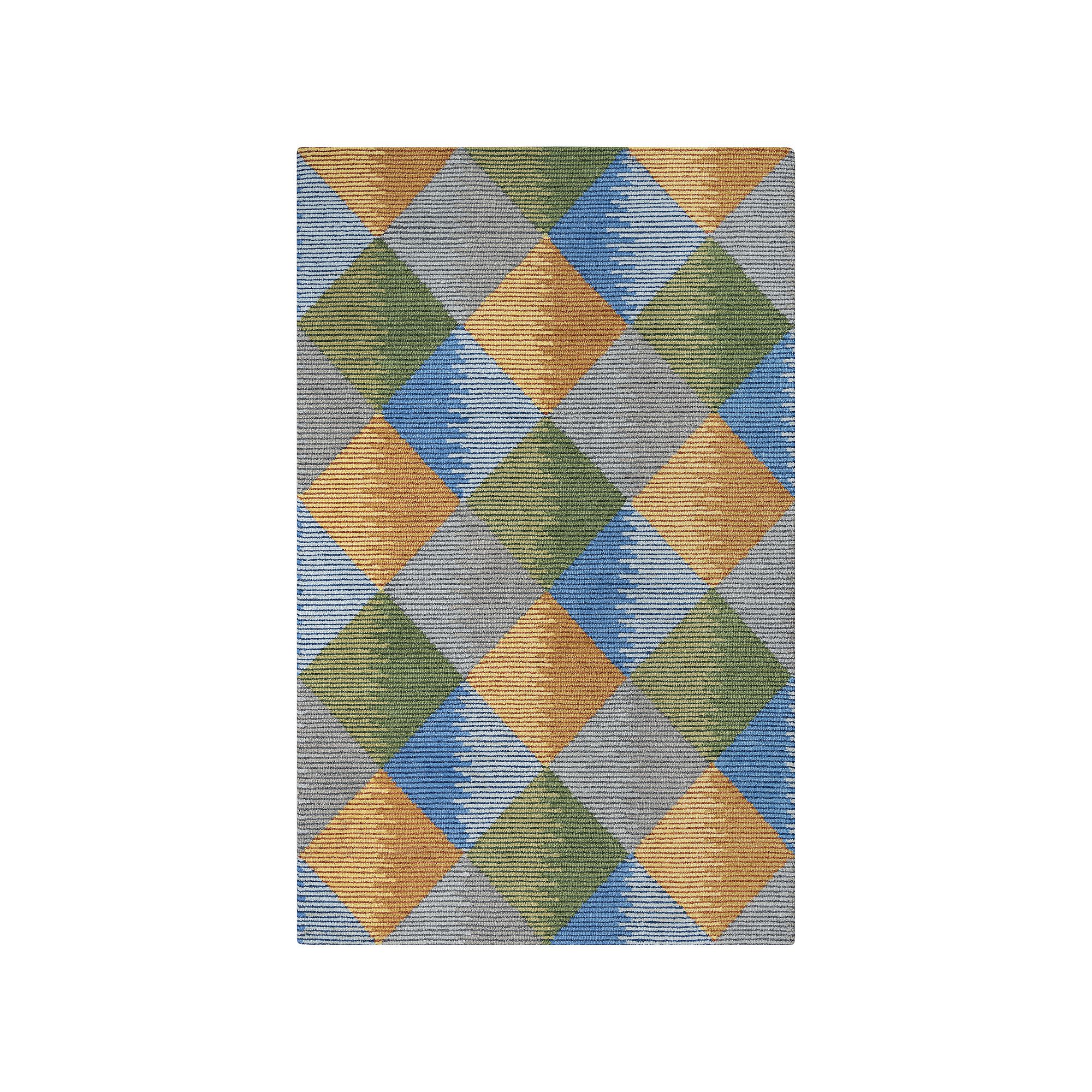 Alora Decor Elodie Wool Rug, Orange