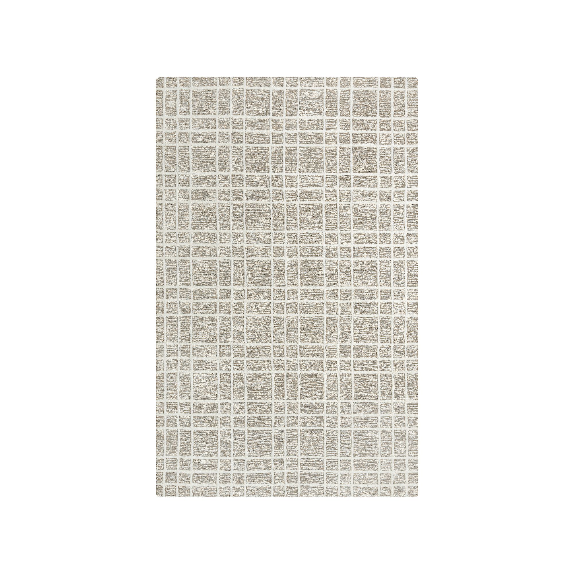 Alora Decor Kaila 5 x 76 Wool Rug, Beige