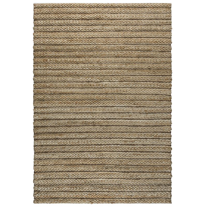 Alora Decor Anais Jute Rug, Brown, 8X10 Ft