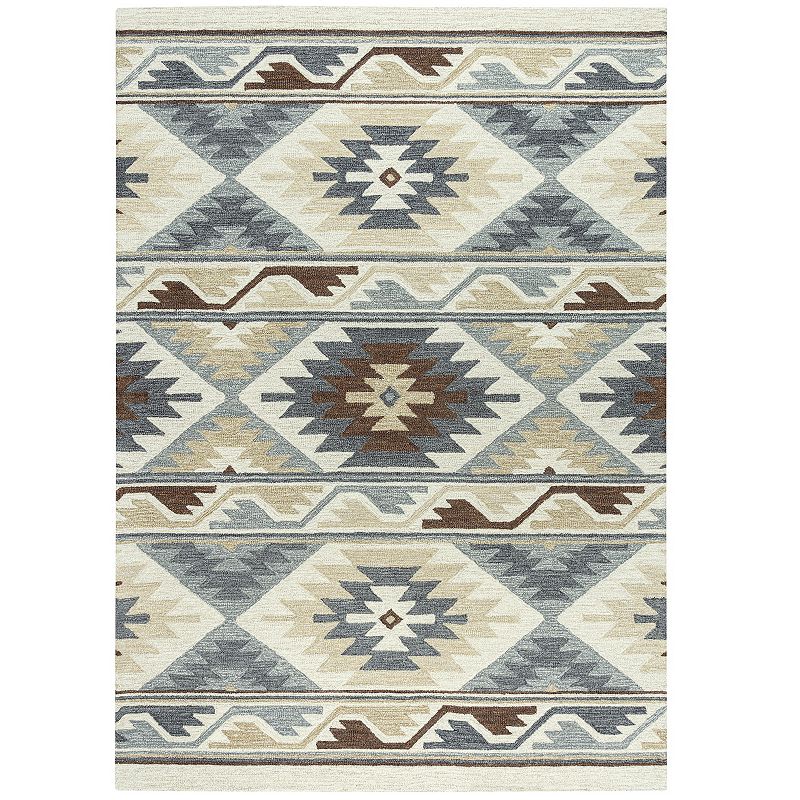 Alora Decor Rue Wool Rug, Brown, 8X10 Ft