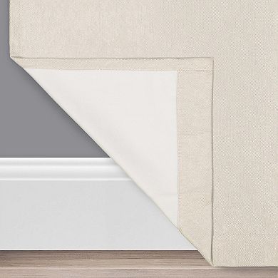 eclipse Aura Draft Stopper 100% Blackout Window Curtain Panel