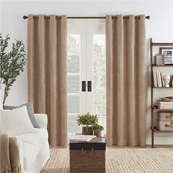 eclipse Ambiance Draft Stopper 100 Blackout Window Curtain Panel