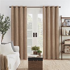 Marks Charcoal New 2 Panels Eclipse Duotech  84" Blackout Curtains 