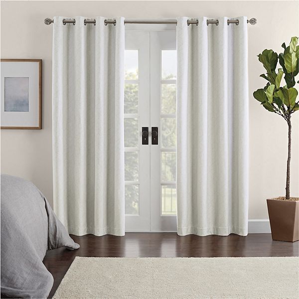 Eclipse Aura Geo Draft Stopper 100 Blackout Window Curtain Panel