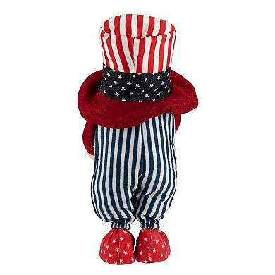 12.25-in. Patriotic Heart 4th of July Americana Gnome Table Decor