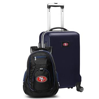 San Francisco 49ers Deluxe Hardside Spinner Carry-On & Backpack Set