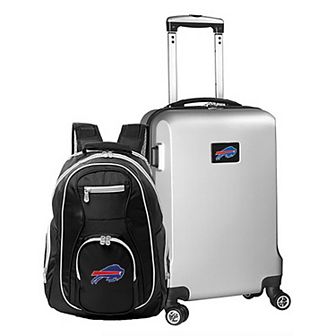 Buffalo Bills Deluxe Hardside Spinner Carry-On & Backpack Set