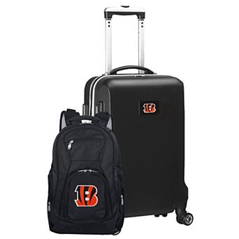 Cincinnati Bengals Deluxe Hardside Spinner Carry-On & Backpack Set