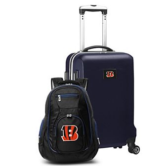 Cincinnati Bengals Deluxe Hardside Spinner Carry-On & Backpack Set