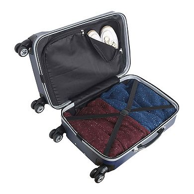 Chicago Bears Deluxe Hardside Spinner Carry-On & Backpack Set