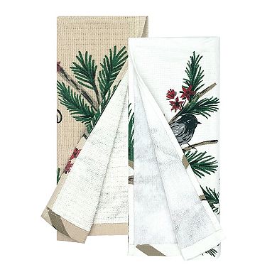 St. Nicholas Square® Christmas Cardinal Kitchen Towel 2-pk.