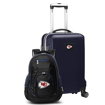 Kansas City Chiefs Deluxe Hardside Spinner Carry-On & Backpack Set