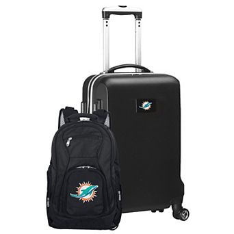 Miami Dolphins Deluxe Hardside Spinner Carry-On & Backpack Set