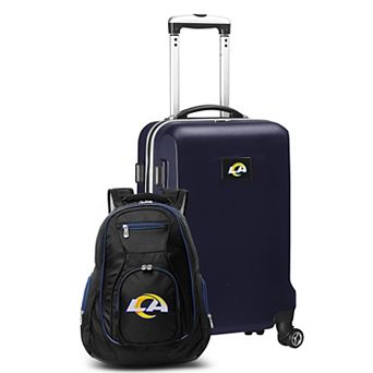 Los Angeles Rams Deluxe Hardside Spinner Carry-On & Backpack Set