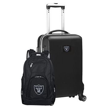 Las Vegas Raiders Deluxe Hardside Spinner Carry-On & Backpack Set