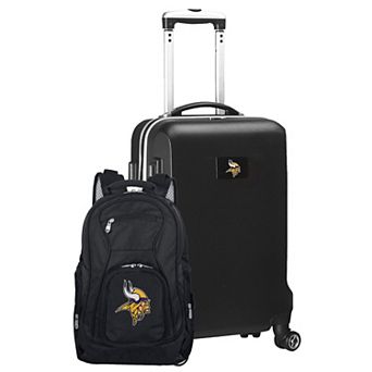Minnesota Vikings Deluxe Hardside Spinner Carry-On & Backpack Set