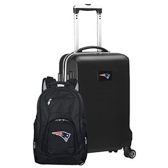 New England Patriots Deluxe Hardside Spinner Carry-On & Backpack Set