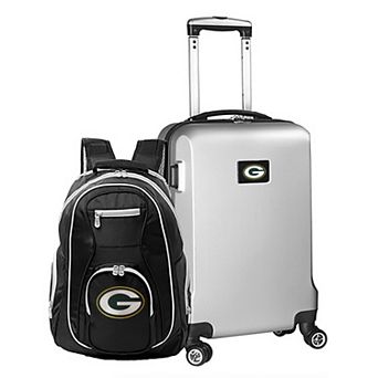 Green Bay Packers Deluxe Hardside Spinner Carry-On & Backpack Set