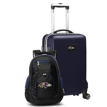 Baltimore Ravens Deluxe Hardside Spinner Carry-On & Backpack Set
