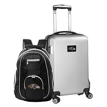 Baltimore Ravens Deluxe Hardside Spinner Carry-On & Backpack Set