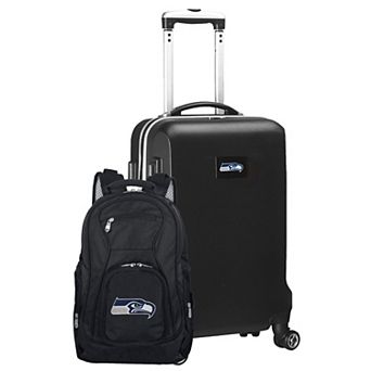 Seattle Seahawks Deluxe Hardside Spinner Carry-On & Backpack Set