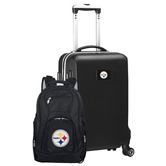 Pittsburgh Steelers Deluxe Hardside Spinner Carry-On & Backpack Set