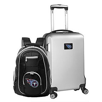 Tennessee Titans Deluxe Hardside Spinner Carry-On & Backpack Set