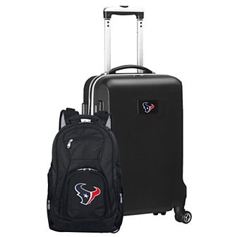 Houston Texans Deluxe Hardside Spinner Carry-On & Backpack Set